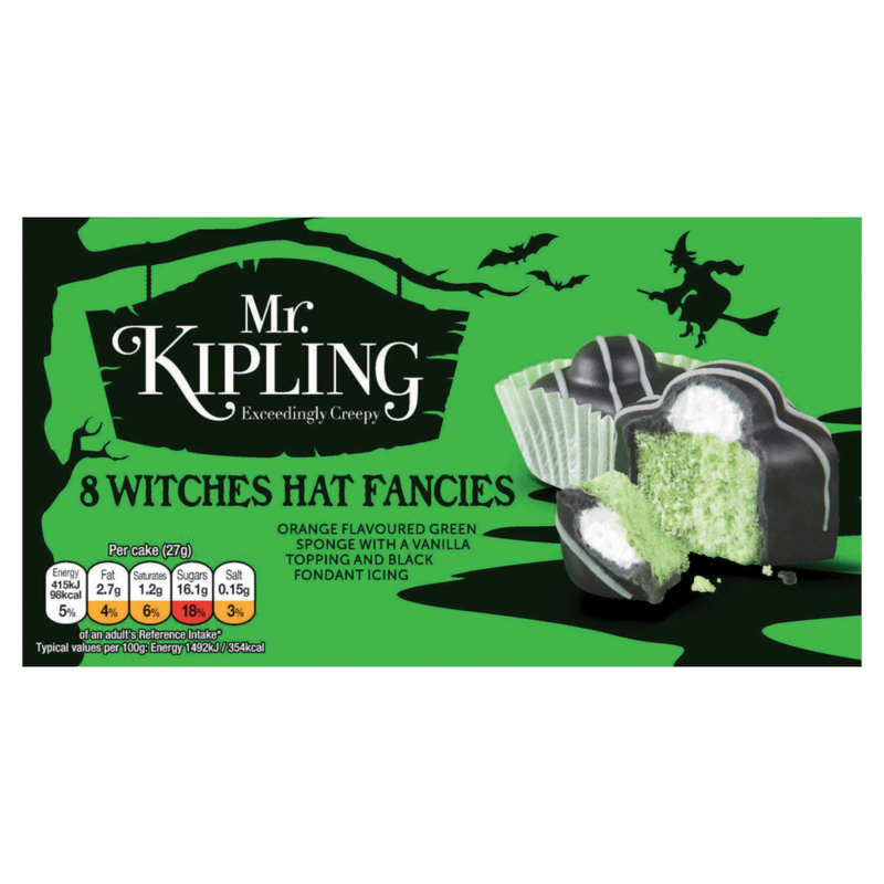 Mr. Kipling Exceedingly Creepy 8 Witches Hat Fancies