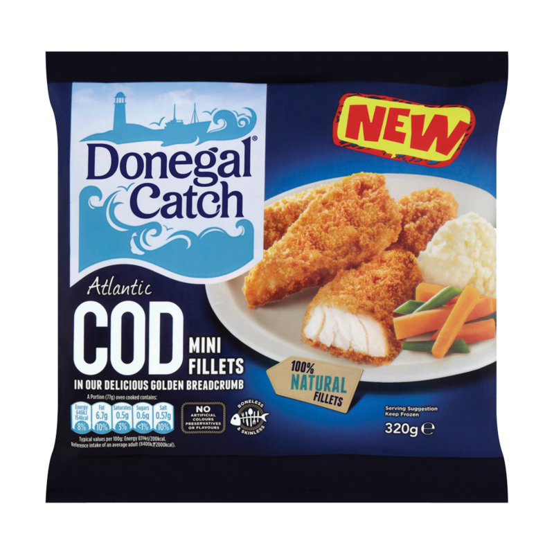 Donegal Catch Cod Mini Fillets 320g