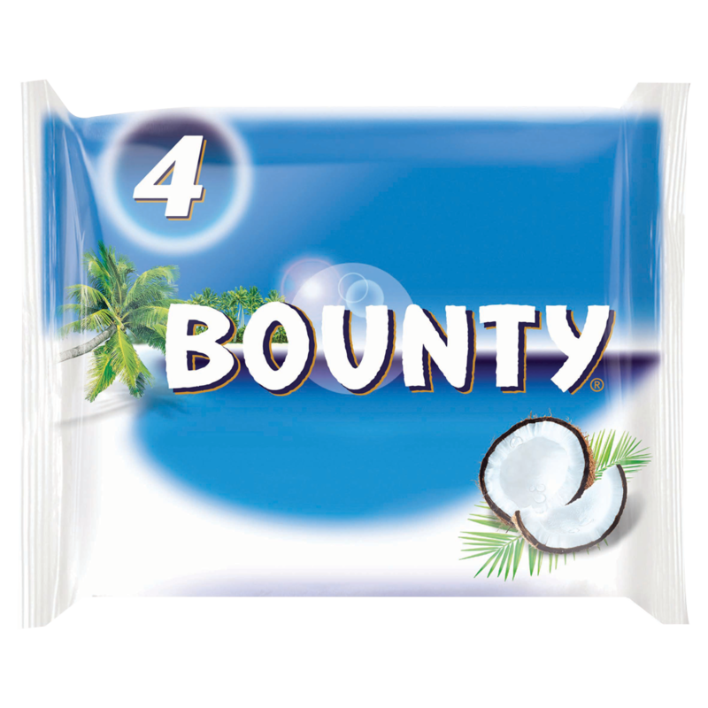 BOUNTY Full Size Bars 4 x 57g