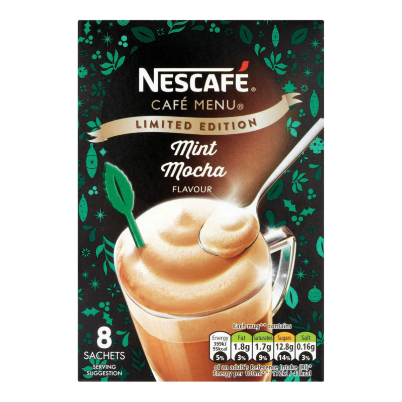 Nescafe Cafe Menu Mint Mocha