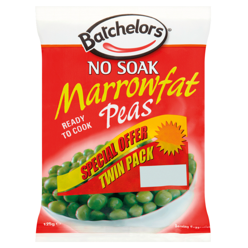 Batchelors No Soak Marrowfat Peas 125g