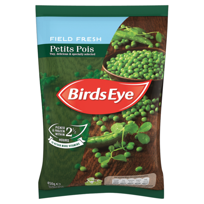 Birds Eye Field Fresh Petits Pois 450g