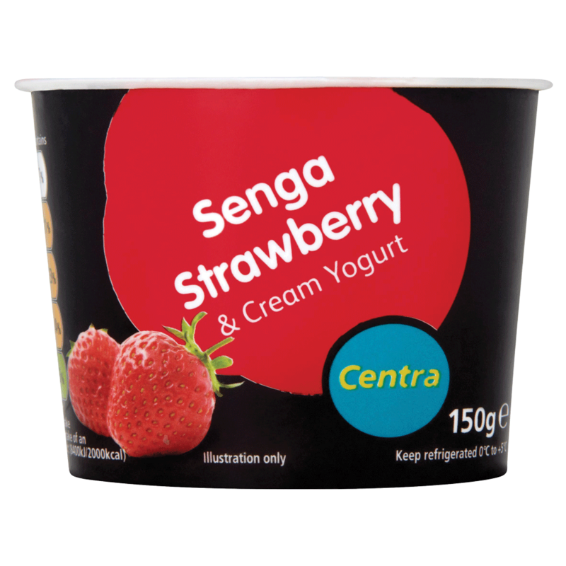 Centra Senga Strawberry Cream Yogurt 150g