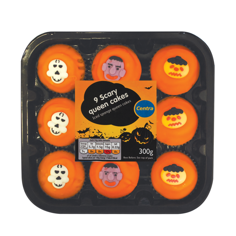 CT HalloweenScaryQueenCakes 9pk CT HalloweenScaryQueenCakes 9pk