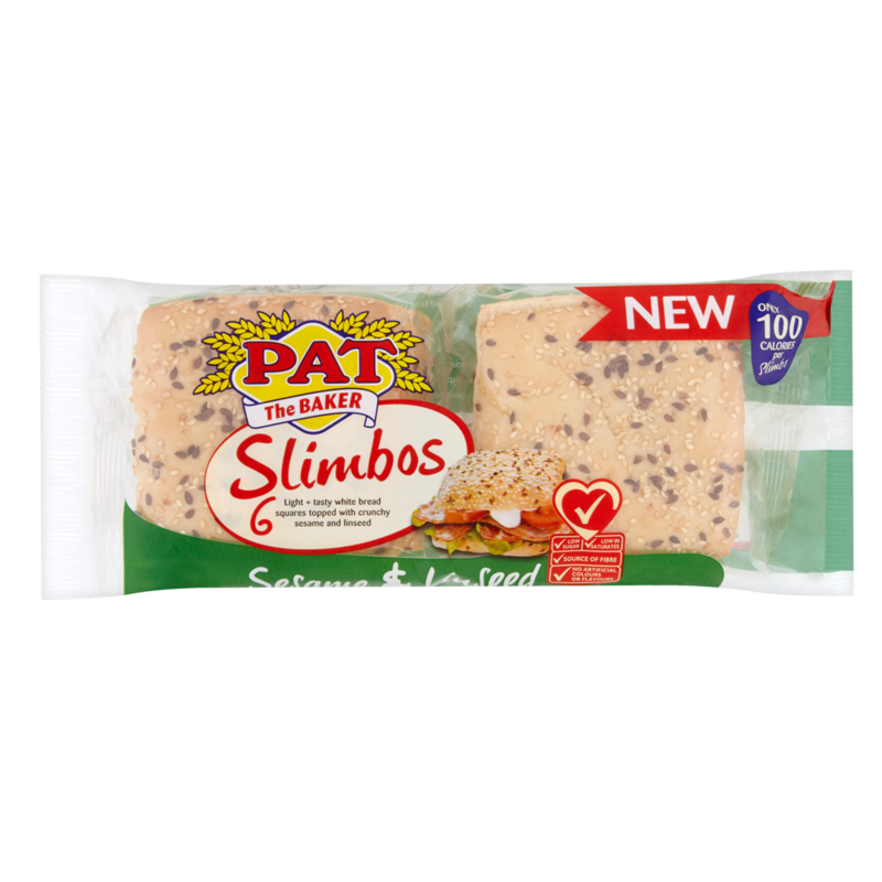 Pat the Baker Slimbos 6 Sesame Linseed 210g Pat the Baker Slimbos 6 Sesame Linseed 210g
