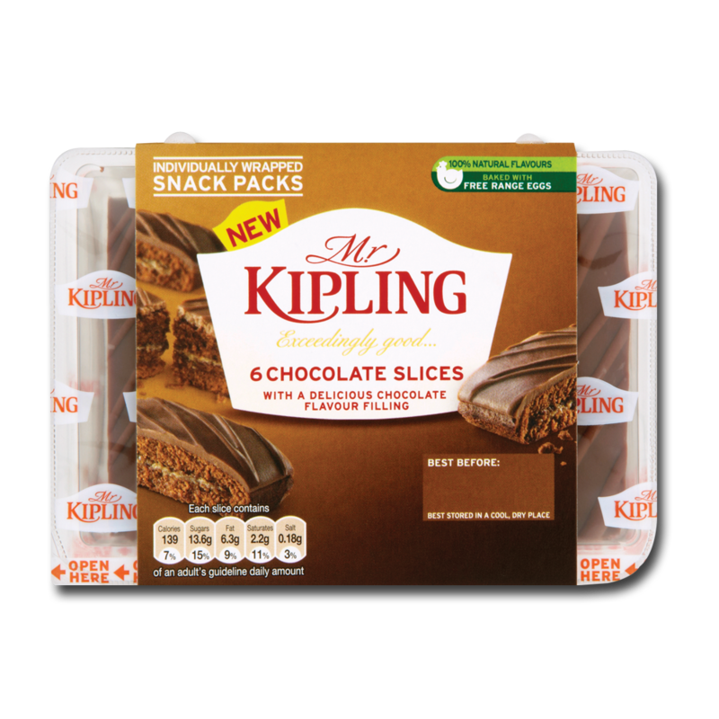 MrKipling chocolateSlices 202g