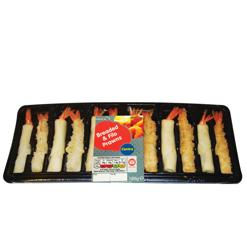 CT breadedFiloPrawns 180g