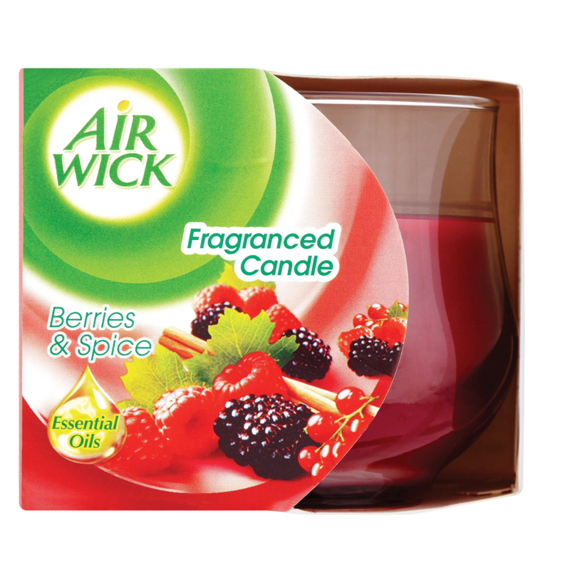 Air Wick Fragranced Candle Berries Spice