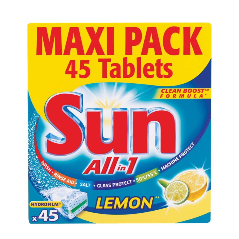 Sun dishwasherTablets 45pk Sun dishwasherTablets 45pk