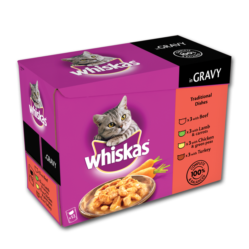 WhiskasPouches traditionalDishes 12pk