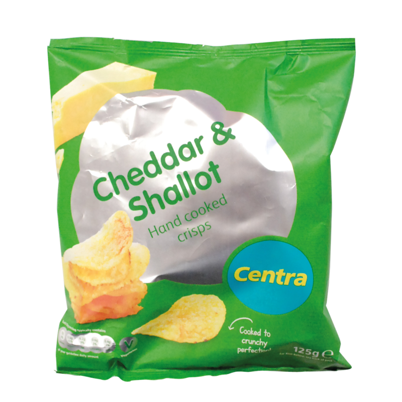 CT CheddarShallotCrisps 125g