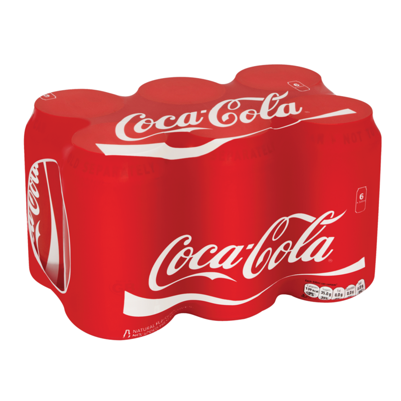 Coca Cola 6 x 330ml Cans