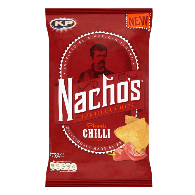 KP Nachos Tortilla Chips PicanteChilliFlavour 175g