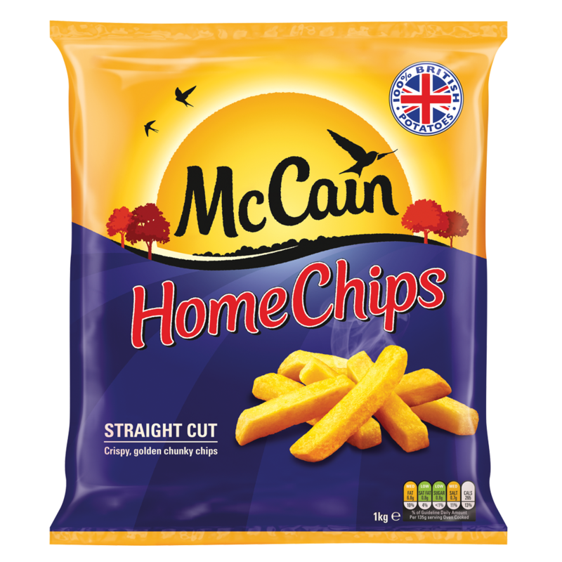McCain Home Chips Straight Cut 1kg