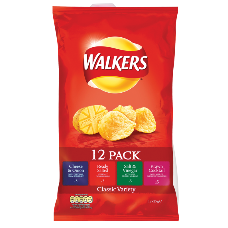 Walkers Variety 12pk