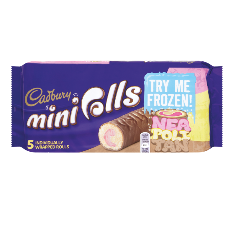 Cadbury ice cream mini roll