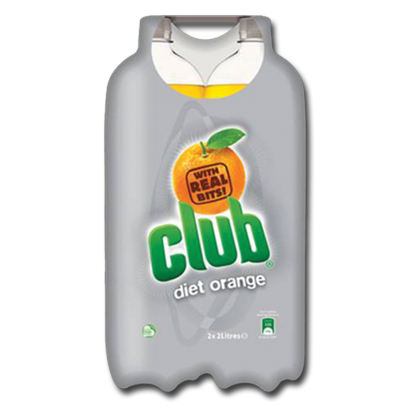 ClubOrangeDiet2ltrTwinPack
