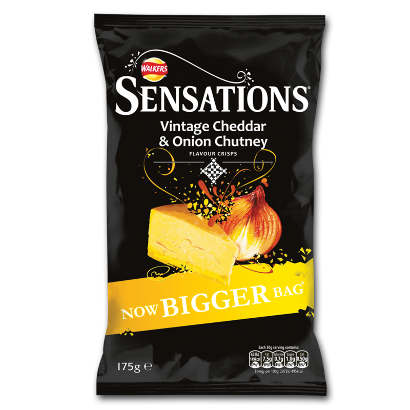 WalkersSensations cheeseOnion 175g WalkersSensations cheeseOnion 175g