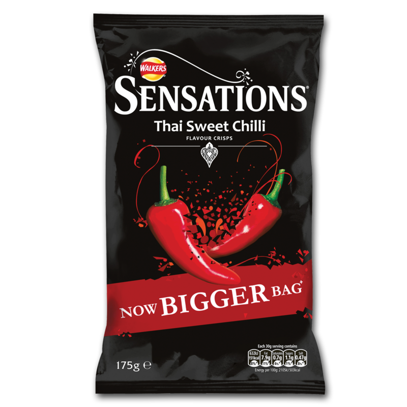 WalkersSensations sweetChilli 175g
